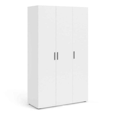 Furniture To Go Pepe 3 Door Wardrobe White