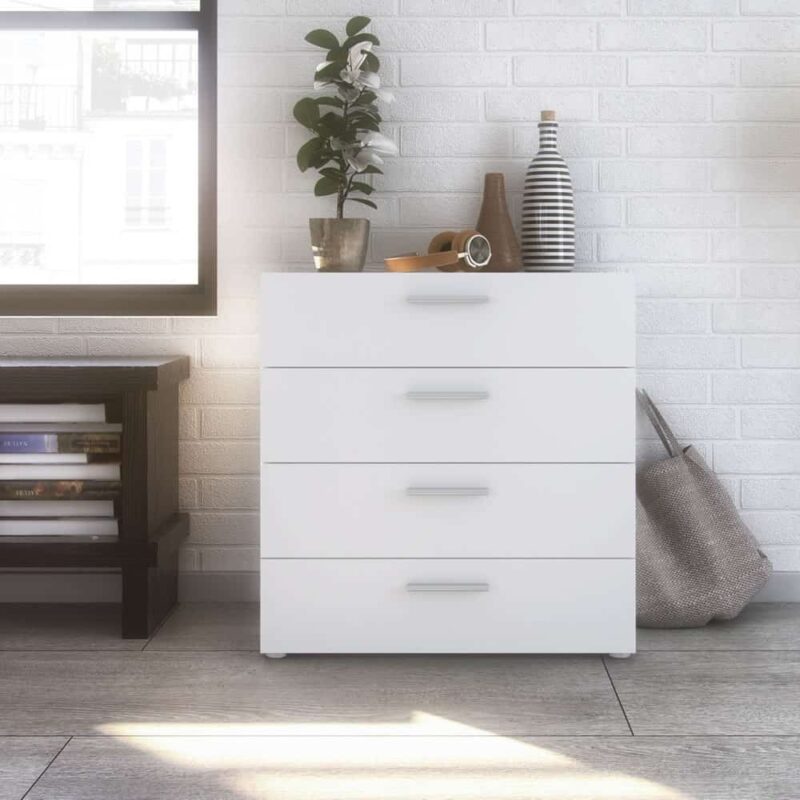 Furniture To Go Pepe Chest Of 4 Drawers White