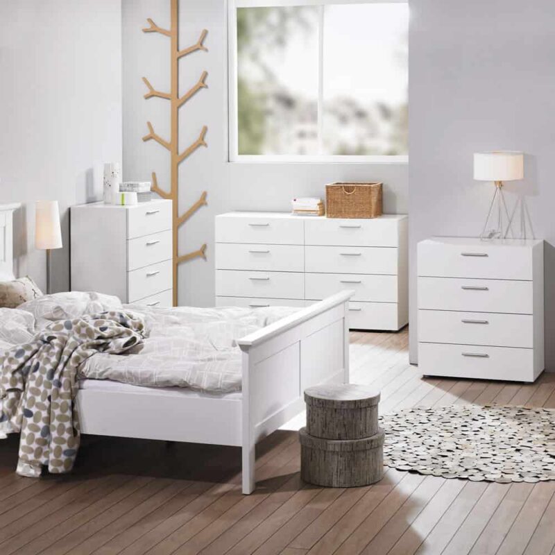 Furniture To Go Pepe Chest Of 4 Drawers White