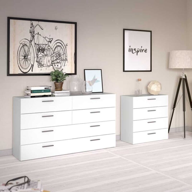 Furniture To Go Pepe Chest Of 4 Drawers White