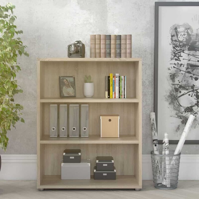 Furniture To Go Prima Bookcase 2 Shelves Oak