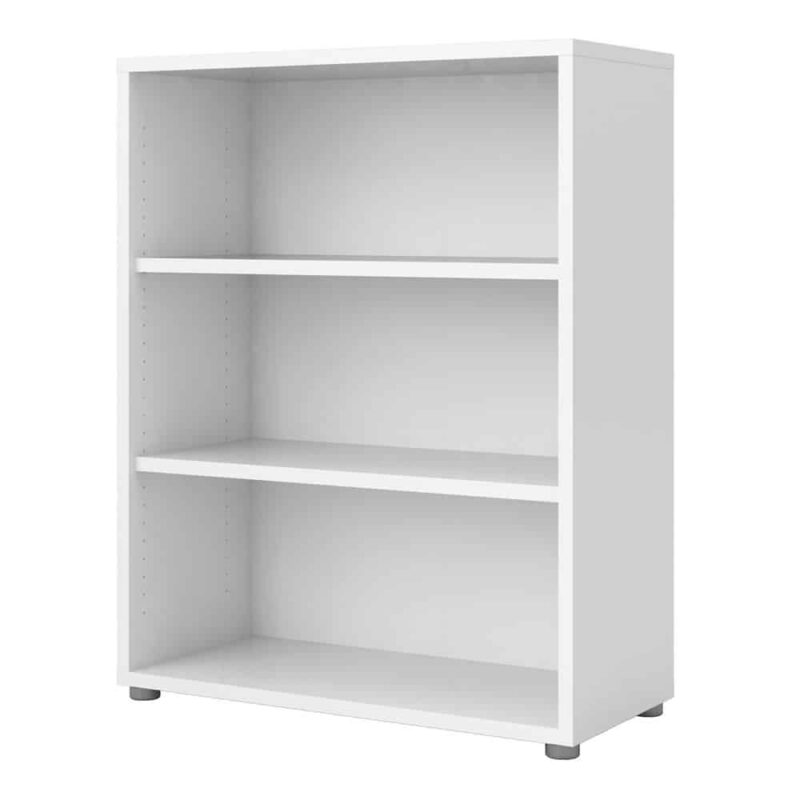 Furniture To Go Prima Bookcase 2 Shelves White