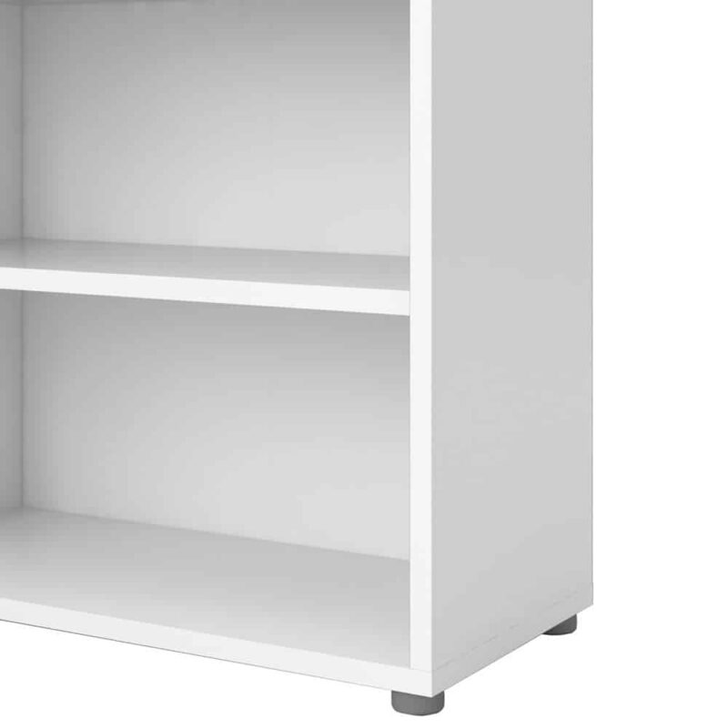 Furniture To Go Prima Bookcase 2 Shelves White