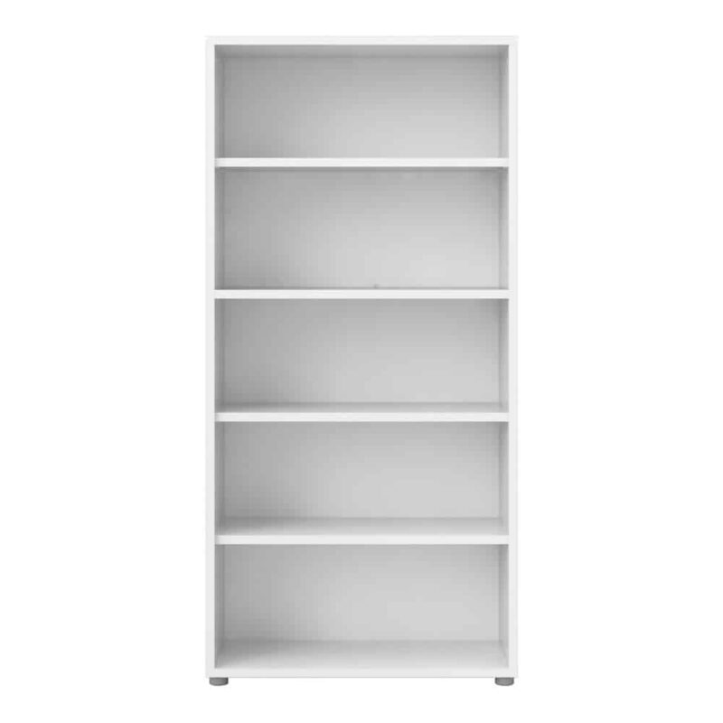 Furniture To Go Prima Bookcase 4 Shelves White