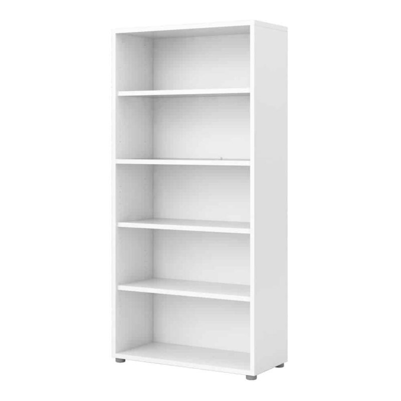 Furniture To Go Prima Bookcase 4 Shelves White
