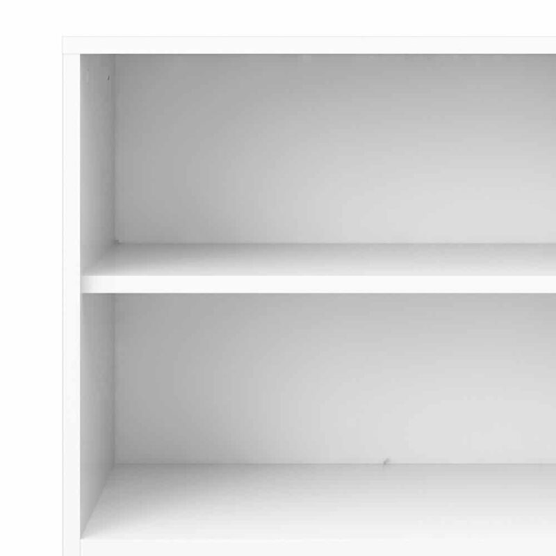 Furniture To Go Prima Cupboard 2 Shelves 2 Drawers 2 Doors White