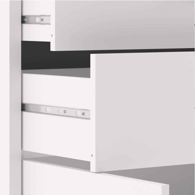 Furniture To Go Prima Cupboard 2 Shelves 2 Drawers 2 Doors White