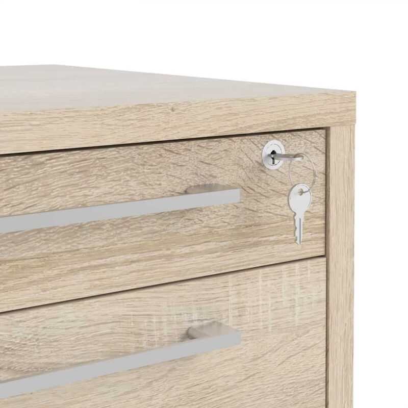 Furniture To Go Prima Mobile Cabinet Oak