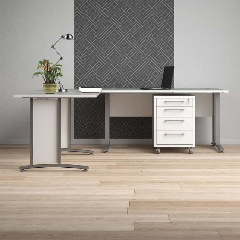 Furniture To Go Prima Mobile Cabinet White