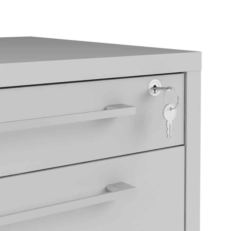 Furniture To Go Prima Mobile Cabinet White
