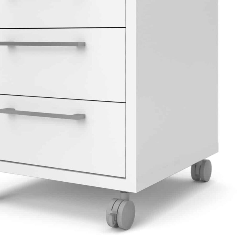 Furniture To Go Prima Mobile Cabinet White