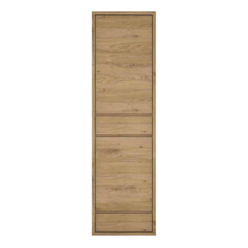 Furniture To Go Shetland 2 Door 2 Drawer Narrow Cabinet Oak