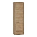 Furniture To Go Shetland 2 Door 2 Drawer Narrow Cabinet Oak