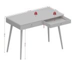 Furniture To Go Softline Standard Desk Grey