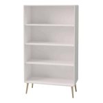 Furniture To Go Softline Wide Bookcase Off White