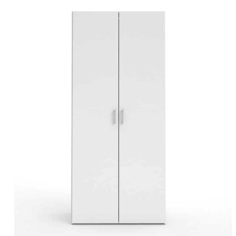 Furniture To Go Space 2 Door Wardrobe White
