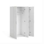Furniture To Go Space 3 Door Wardrobe White
