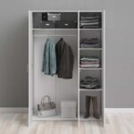 Furniture To Go Space 3 Door Wardrobe White