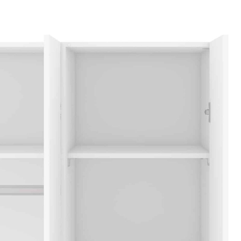 Furniture To Go Space 3 Door Wardrobe White