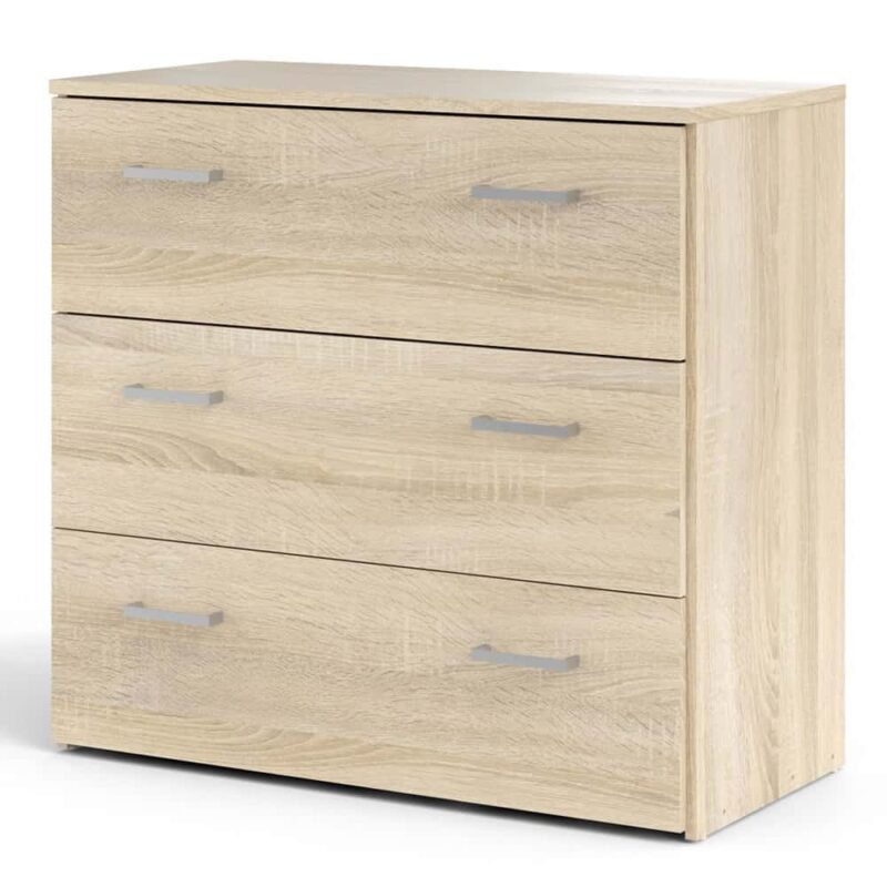 Furniture To Go Space Chest Of 3 Drawers Oak