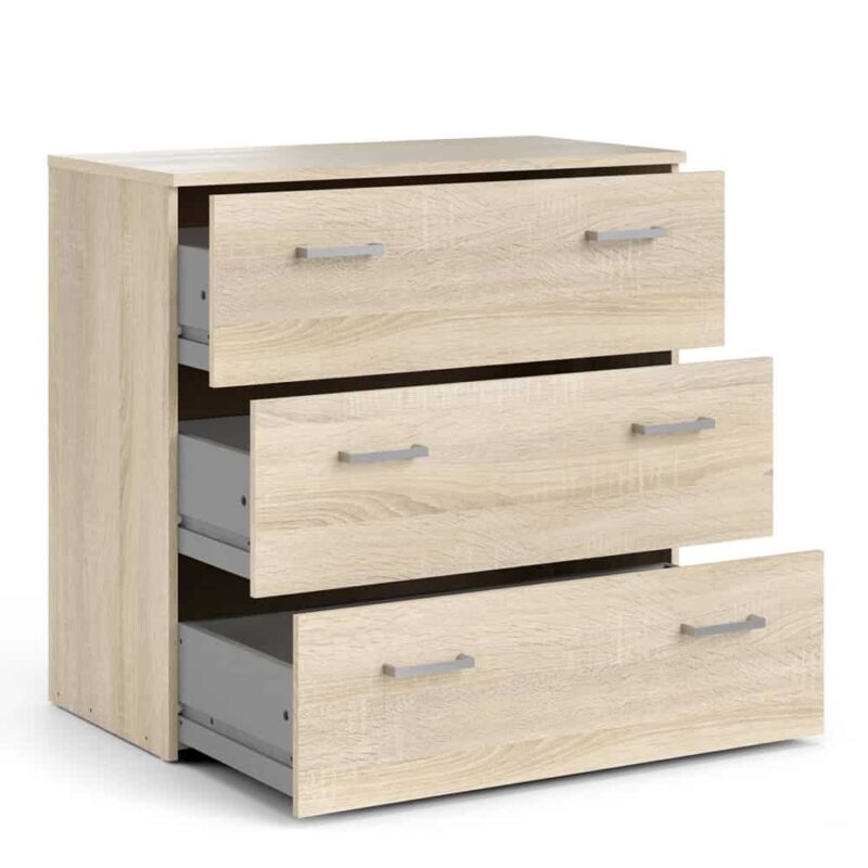 Furniture To Go Space Chest Of 3 Drawers Oak