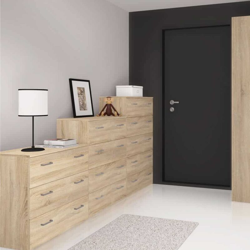 Furniture To Go Space Chest Of 3 Drawers Oak