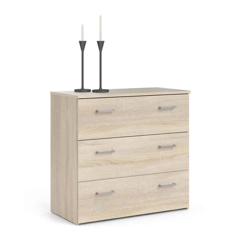 Furniture To Go Space Chest Of 3 Drawers Oak