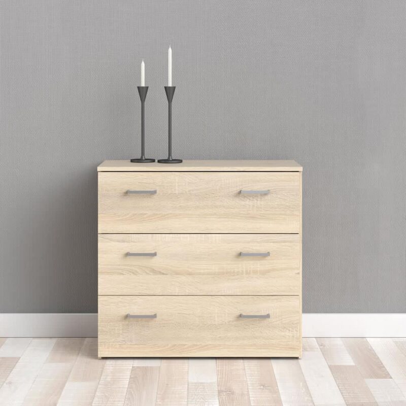 Furniture To Go Space Chest Of 3 Drawers Oak