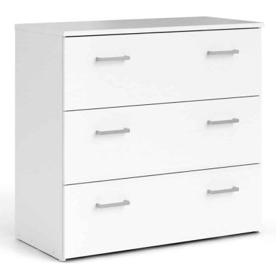 Furniture To Go Space Chest Of 3 Drawers White