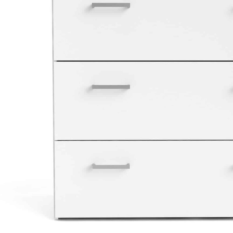 Furniture To Go Space Chest Of 5 Drawers White