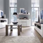 Furniture To Go Toronto 125cm Wall Shelf White High Gloss