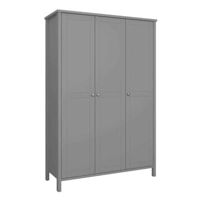 Furniture To Go Tromso 3 Door Wardrobe Grey