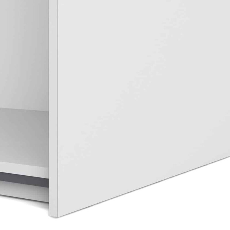 Furniture To Go Verona Sliding Wardrobe 180cm White Oak Door 5 Shelves
