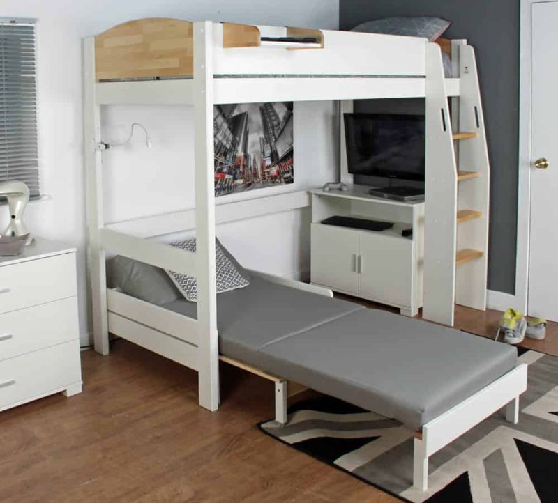 Kids Avenue Urban Birch High Sleeper Bed 3