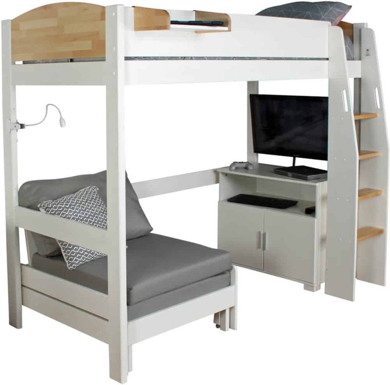 Kids Avenue Urban Birch High Sleeper Bed 3
