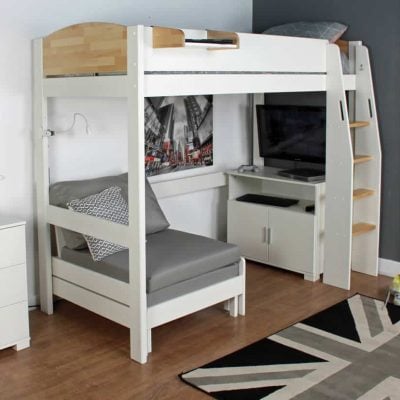 Kids Avenue Urban Birch High Sleeper Bed 3