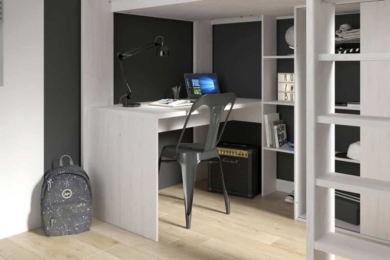 Parisot Higher Storage High Sleeper Bed