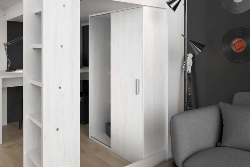 Parisot Higher Storage High Sleeper Bed