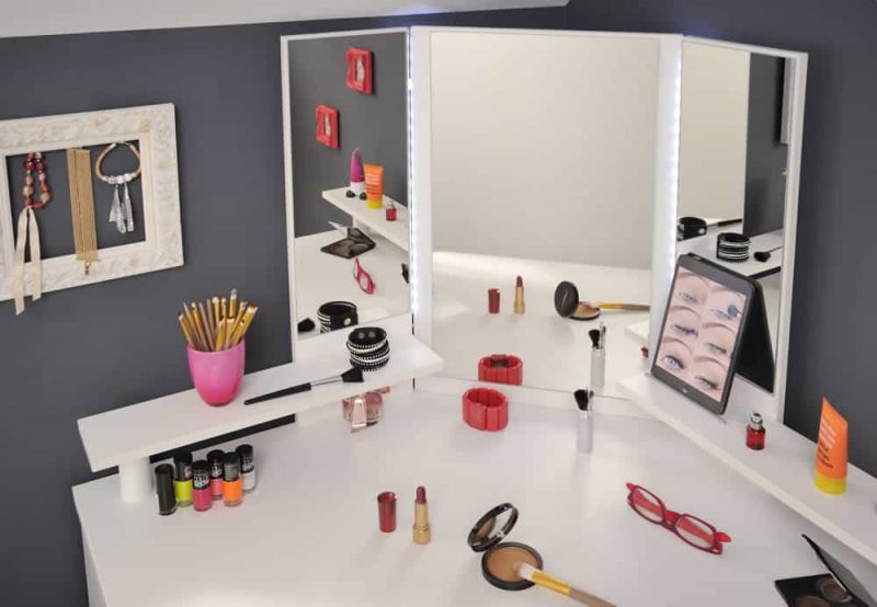 Parisot Beauty Bar Corner Dressing Table