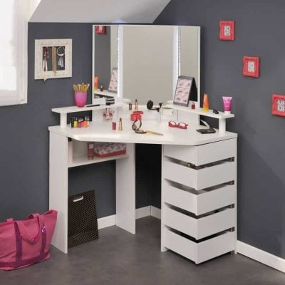 Parisot Beauty Bar Corner Dressing Table