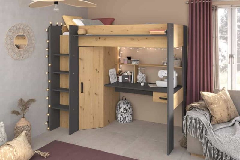 Parisot Greyson High Sleeper Bed