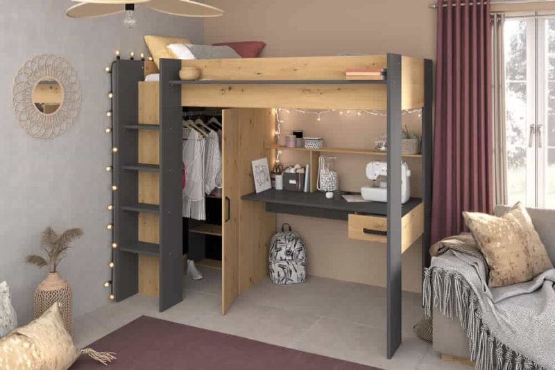 Parisot Greyson High Sleeper Bed