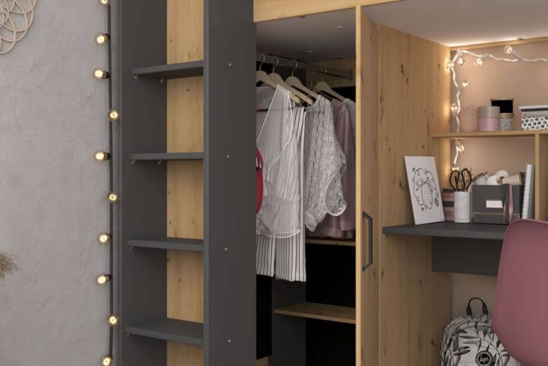Parisot Greyson High Sleeper Bed