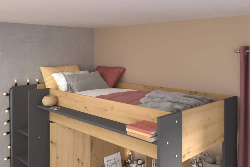 Parisot Greyson High Sleeper Bed