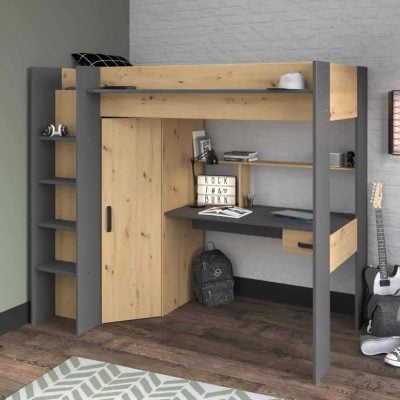 Parisot Greyson High Sleeper Bed