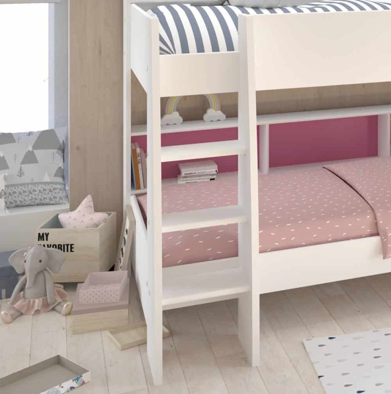 Parisot Tam Tam 2 Bunk Bed White Blue Pink