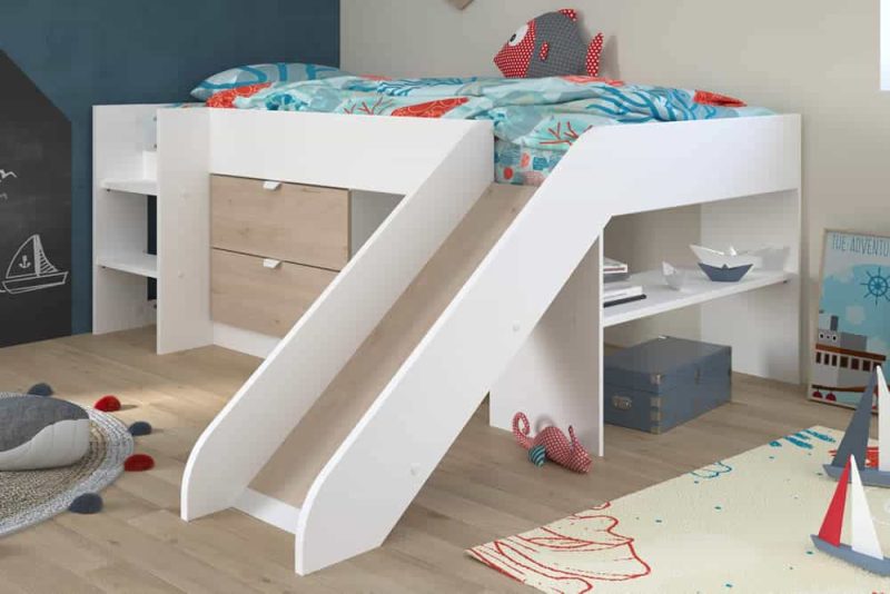 Parisot Tobo Mid Sleeper Slide Bed