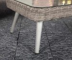 Signature Weave Danielle 5 Seat Sofa Grey Wicker Garden Set