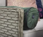 Signature Weave Edwina Grey Corner Sofa Garden Dining Set