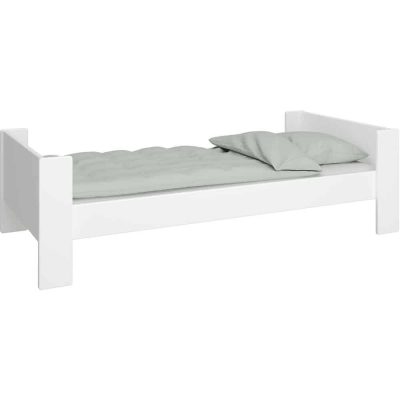 Steens For Kids Single Bed White MDF